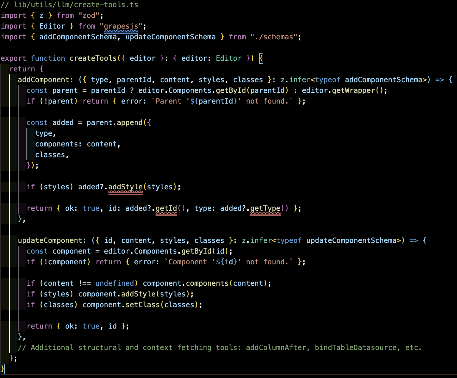 gjs tools